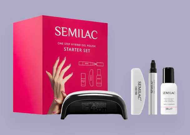 Kits Semilac en Nails Canarias Kit Semilac con lámpara, lima y productos de manicura