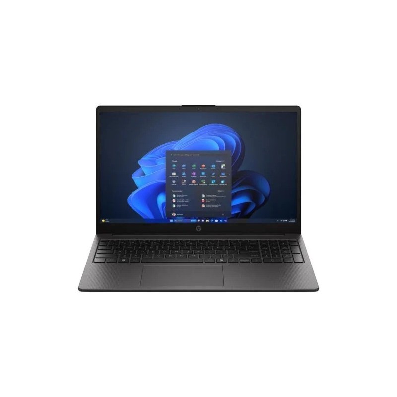 Portátil HP 255R G10 visto de frente y abierto