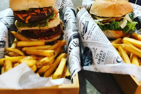 Hamburguesa de La Burguesa Canaria en Vecindario