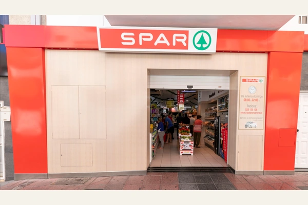 Fachada de SPAR Balos, Calle Galicia, 78, 35110 Vecindario