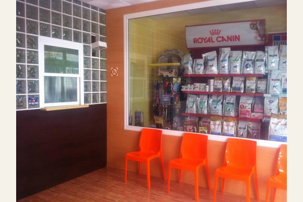 Sala de espera de Clínica Veterinaria Telemascota, en Vecindario