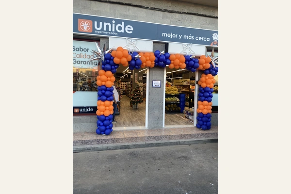 Fachada de Unide Supermercados Los Sabandeños, Calle Los Sabandeños, 45, 35110 Vecindario
