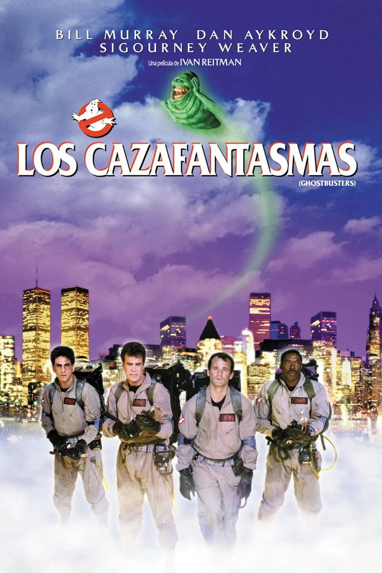 Cartel de Los Cazafantasmas en Yelmo Cines Vecindario