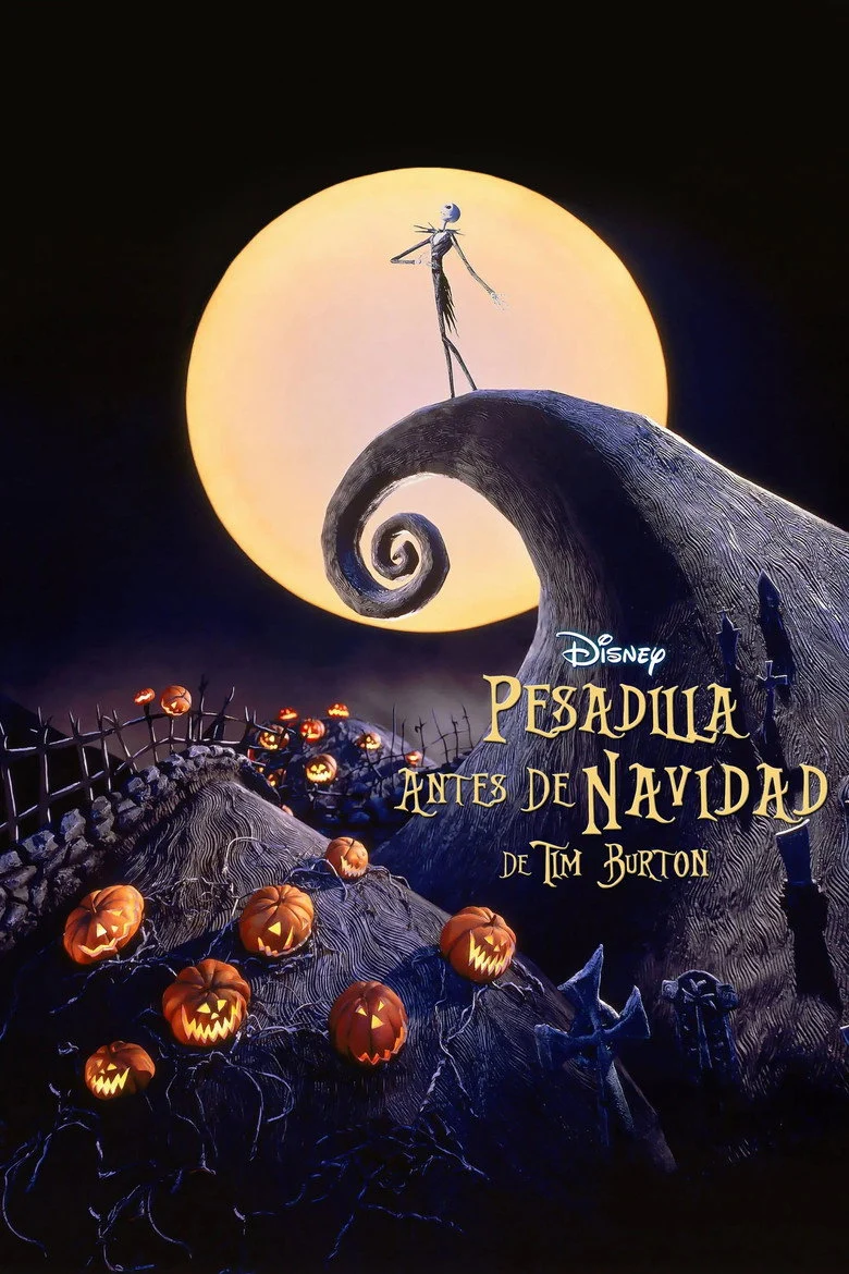 Cartel de Pesadilla antes de Navidad en Yelmo Cines Vecindario